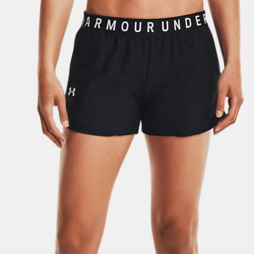 Under Armour Women's Play Up 3.0 Black Shorts 2XL